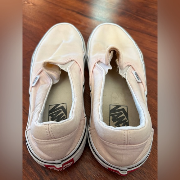 Vans light pink some discoloration see pics great shape size 9 - Picture 5 of 8